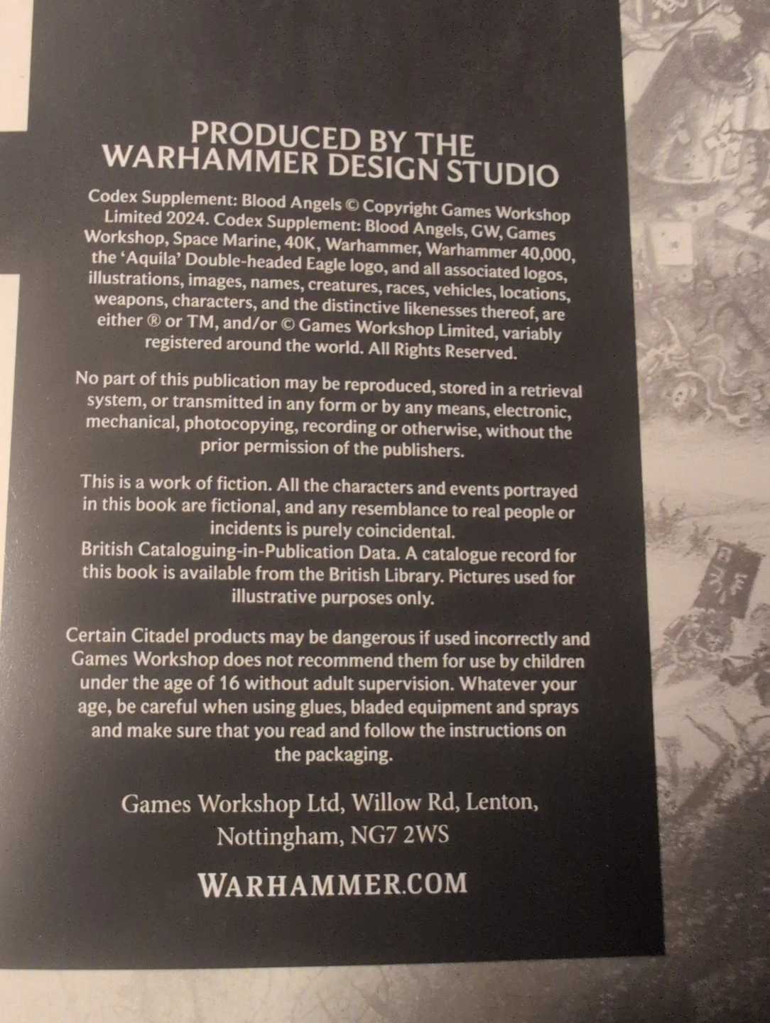 Warhammer 40,000 Codex Supplement: Blood Angels 10th edition - photo 2