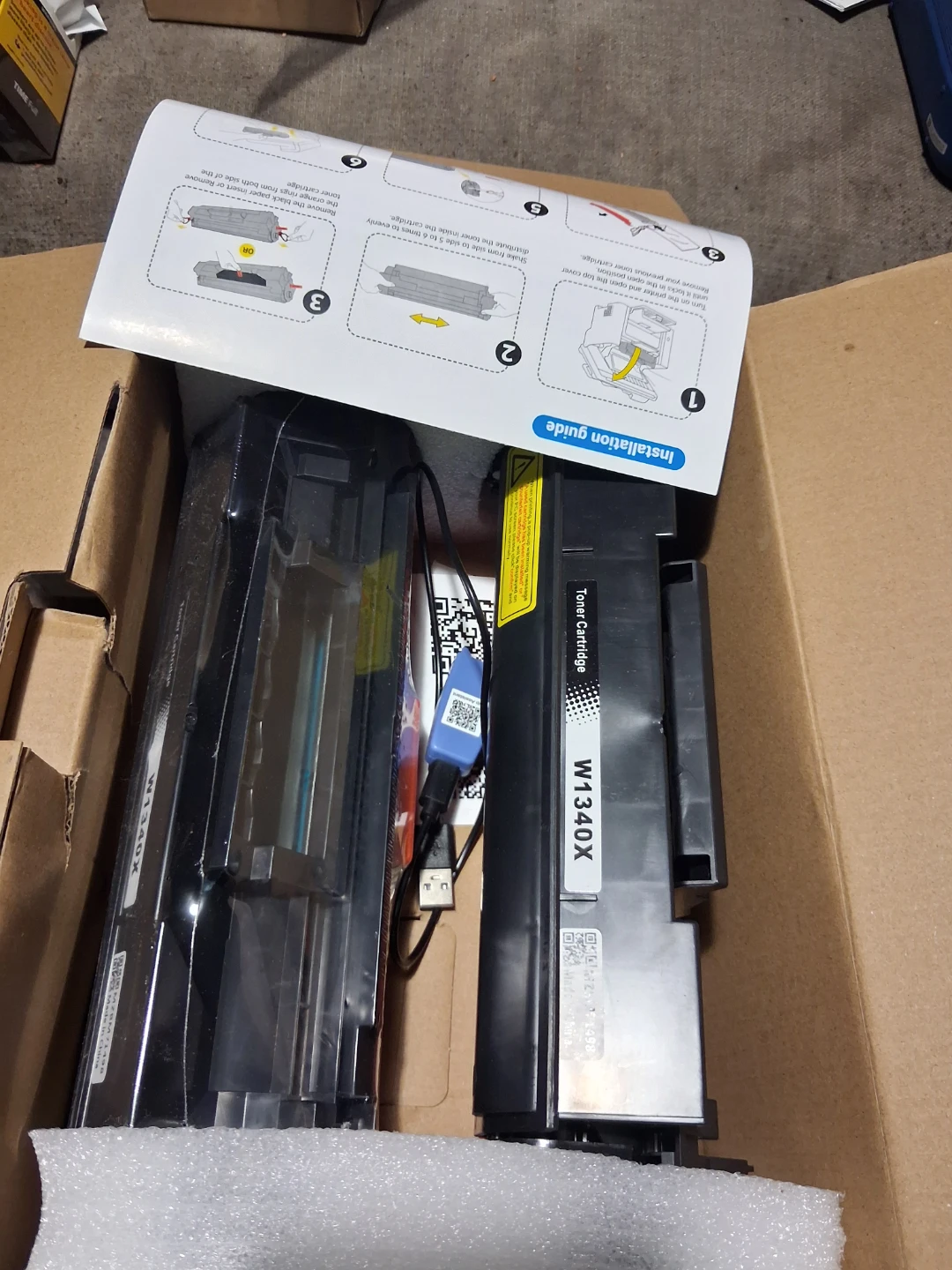 134X Black Toner Cartridges (2 Pack) A1