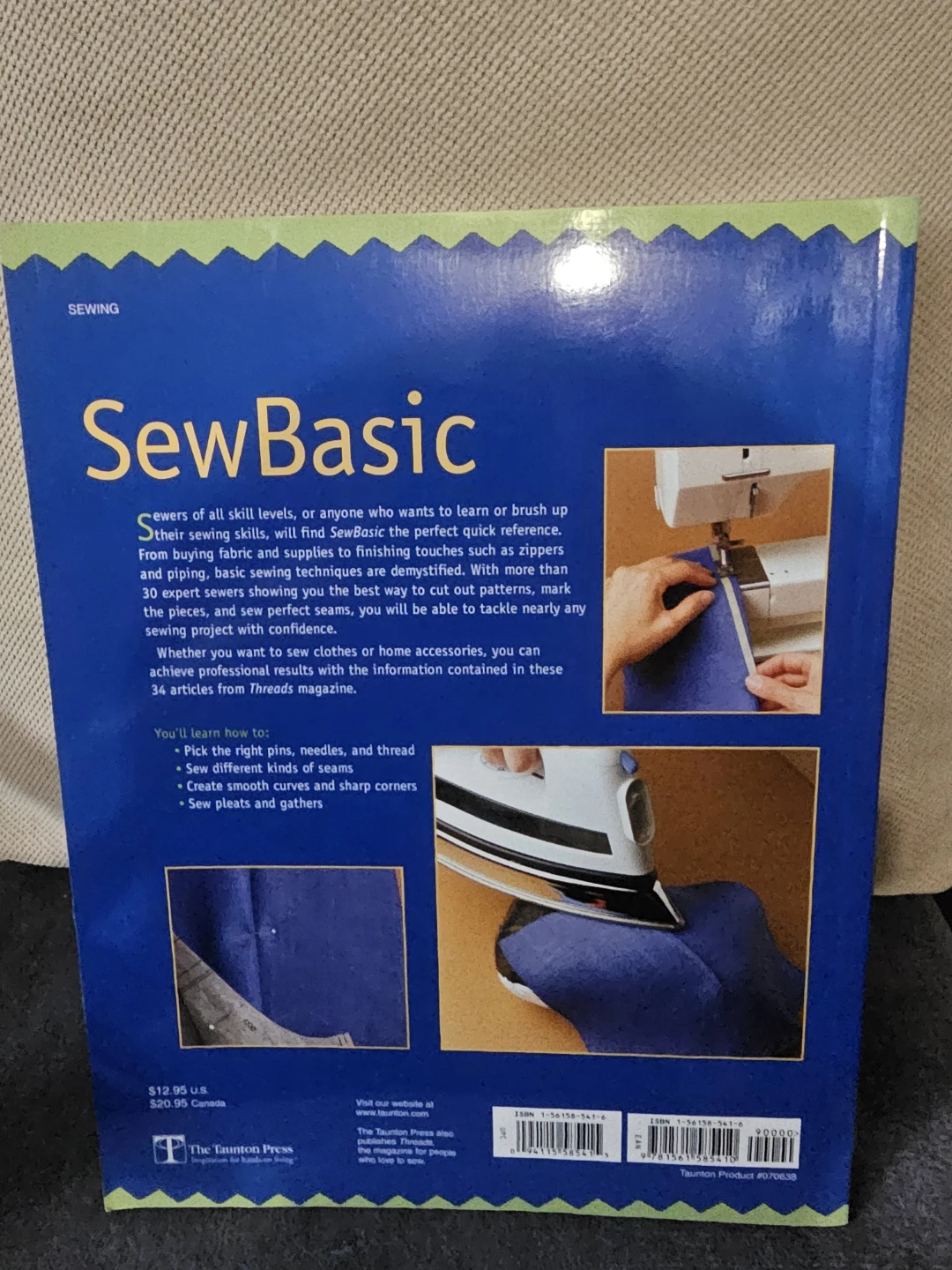 SewBasic: 34 Essential Skills for Sewing with Confidence - photo 2