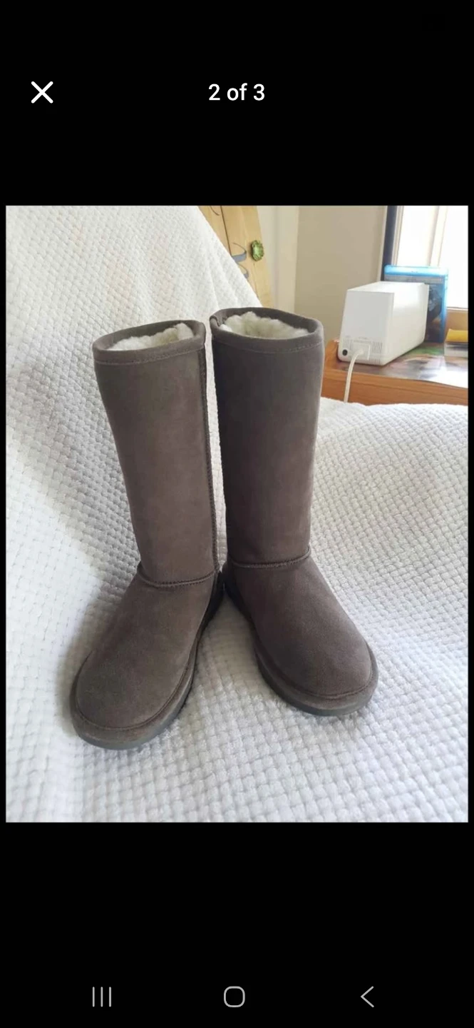GIRL'S 6 WATERPROOF SUEDE SOFT MOCS - photo 2