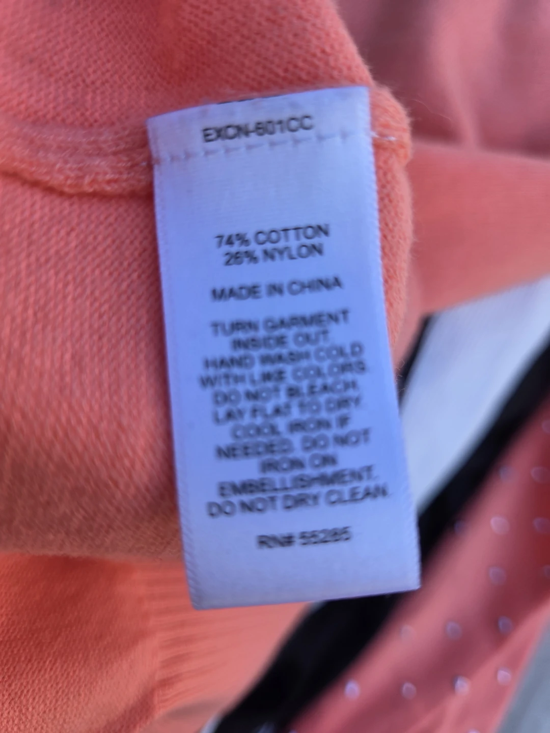 Express Coral Embellished Crewneck Sweater - photo 5