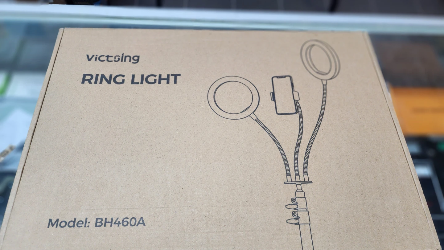 VicTsing Dual Ring Light with Stand - Model BH460A - photo 3