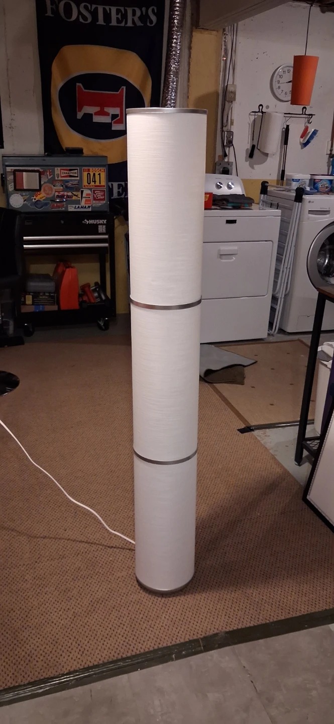 Vidja Ikea Modern Cylinder Floor Lamp - photo 3