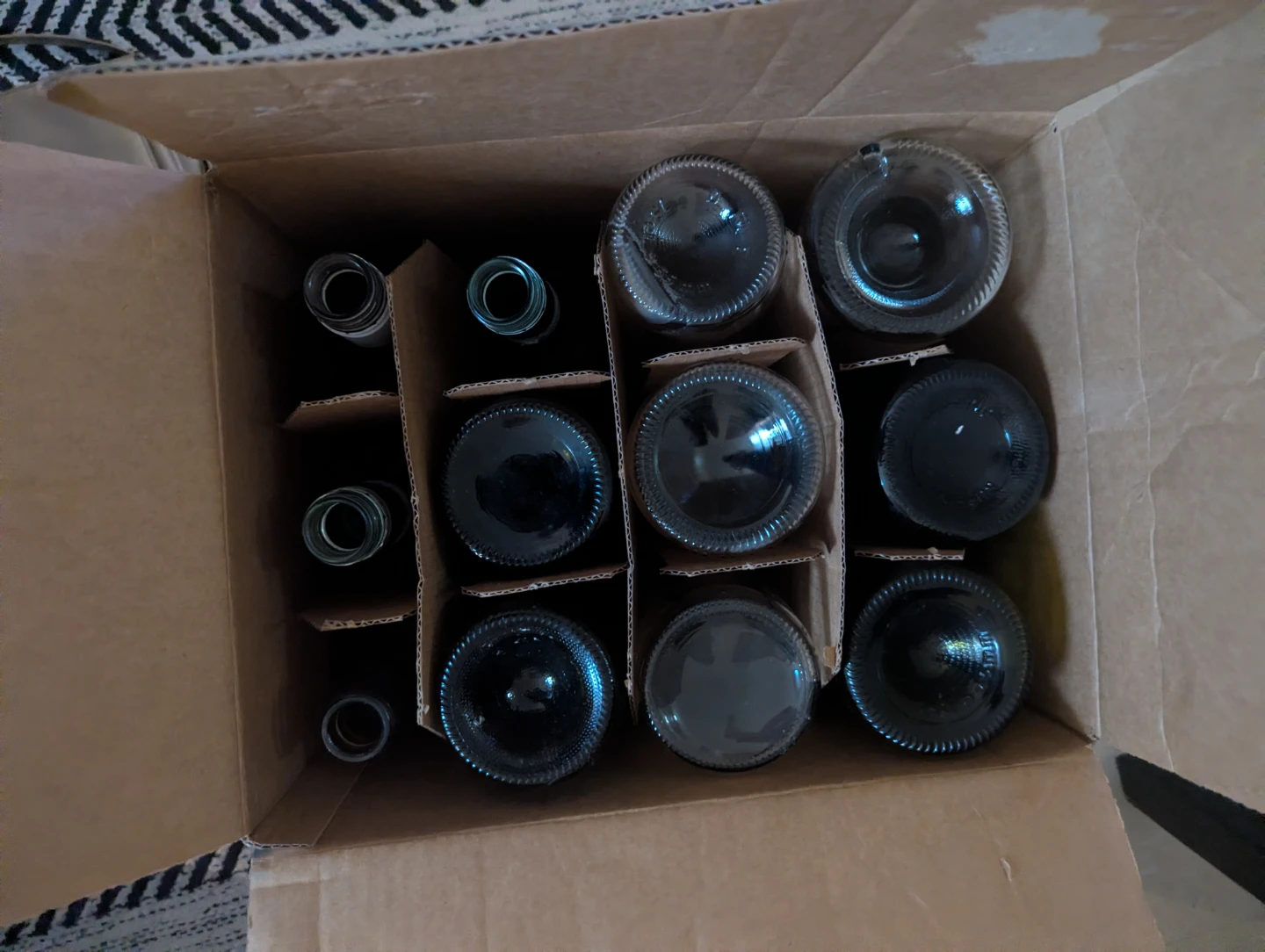 Free empty wine bottles