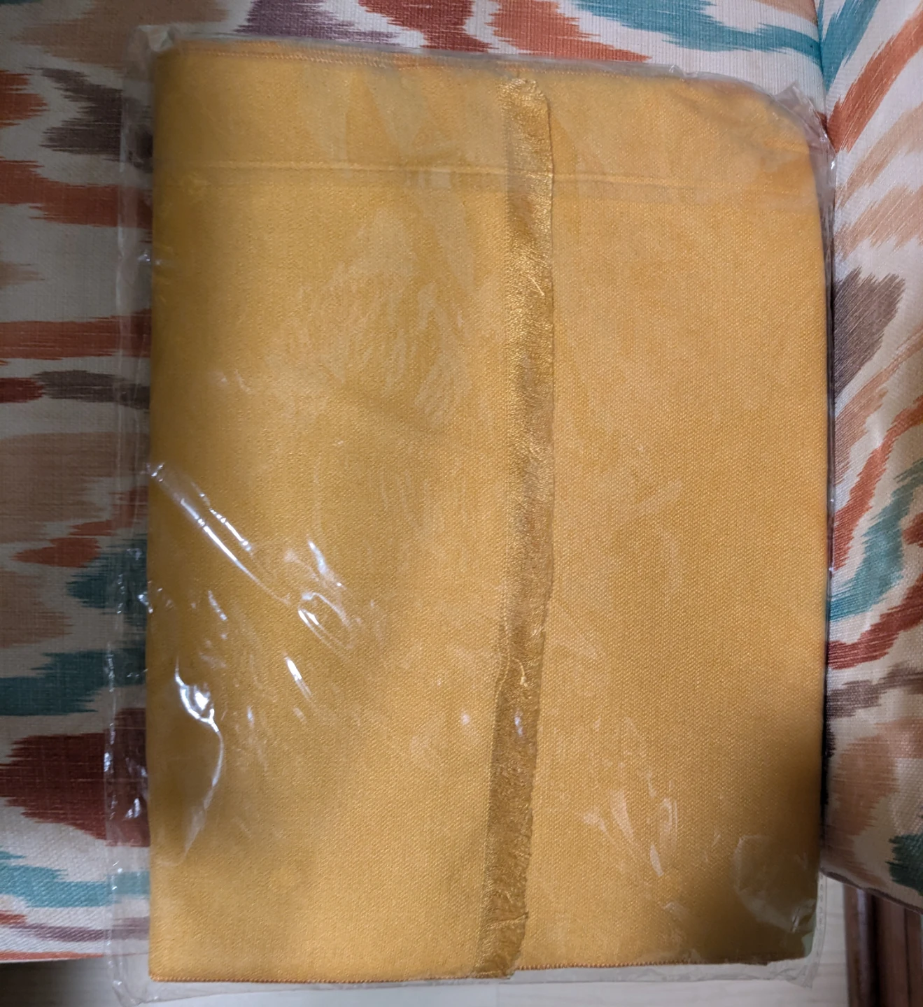 Mustard Gold Scarf in Original Packaging - photo 3