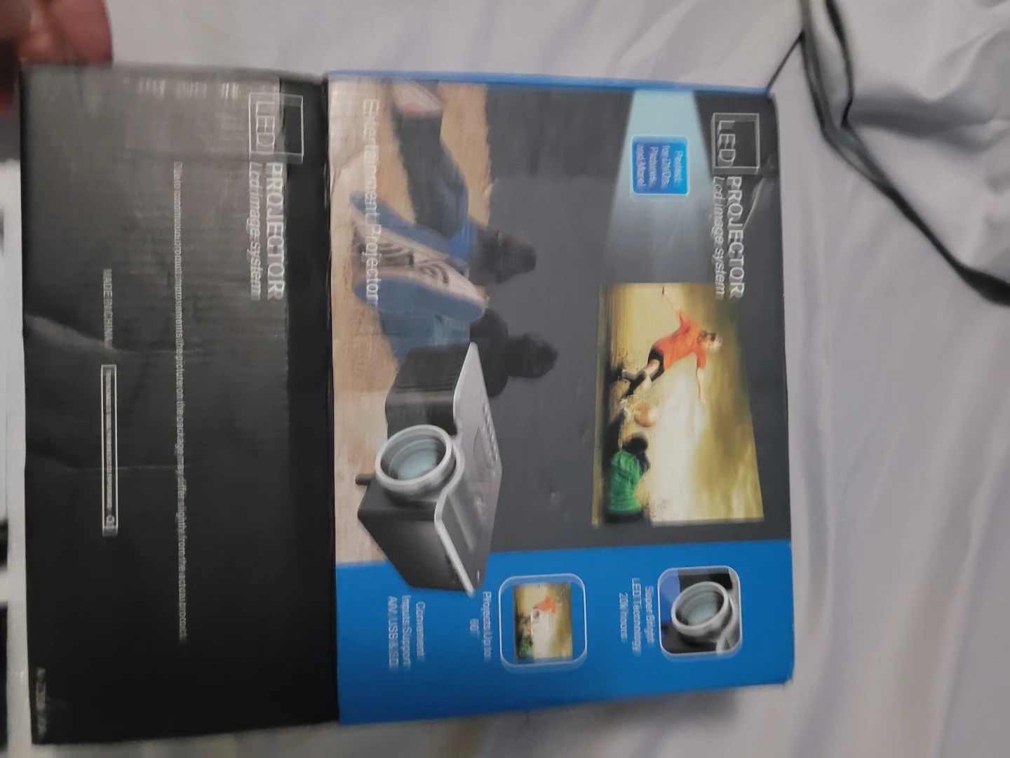 LED Projector with Remote