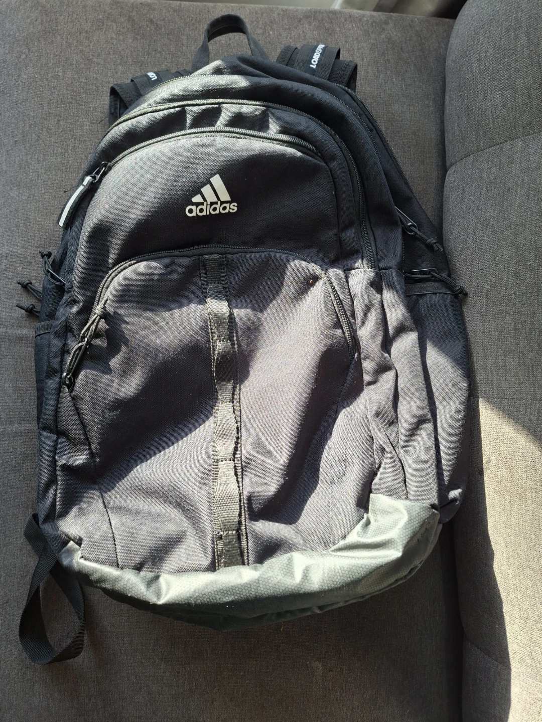 Adidas Black Backpack