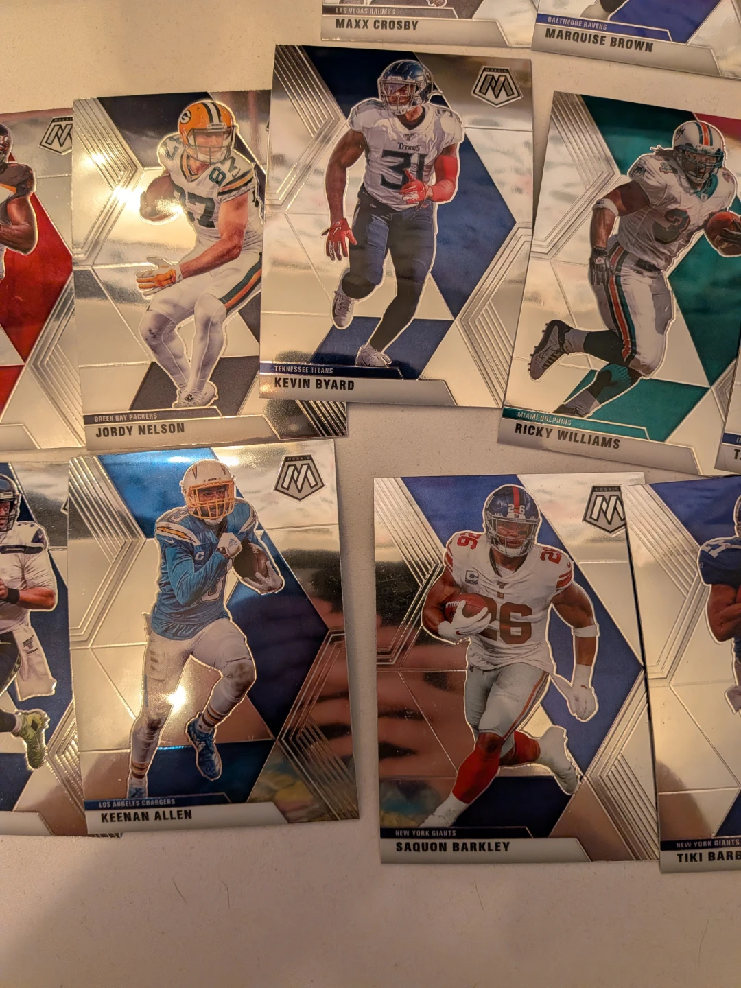 Assorted Panini Mosaic NFL Football Cards - photo 3