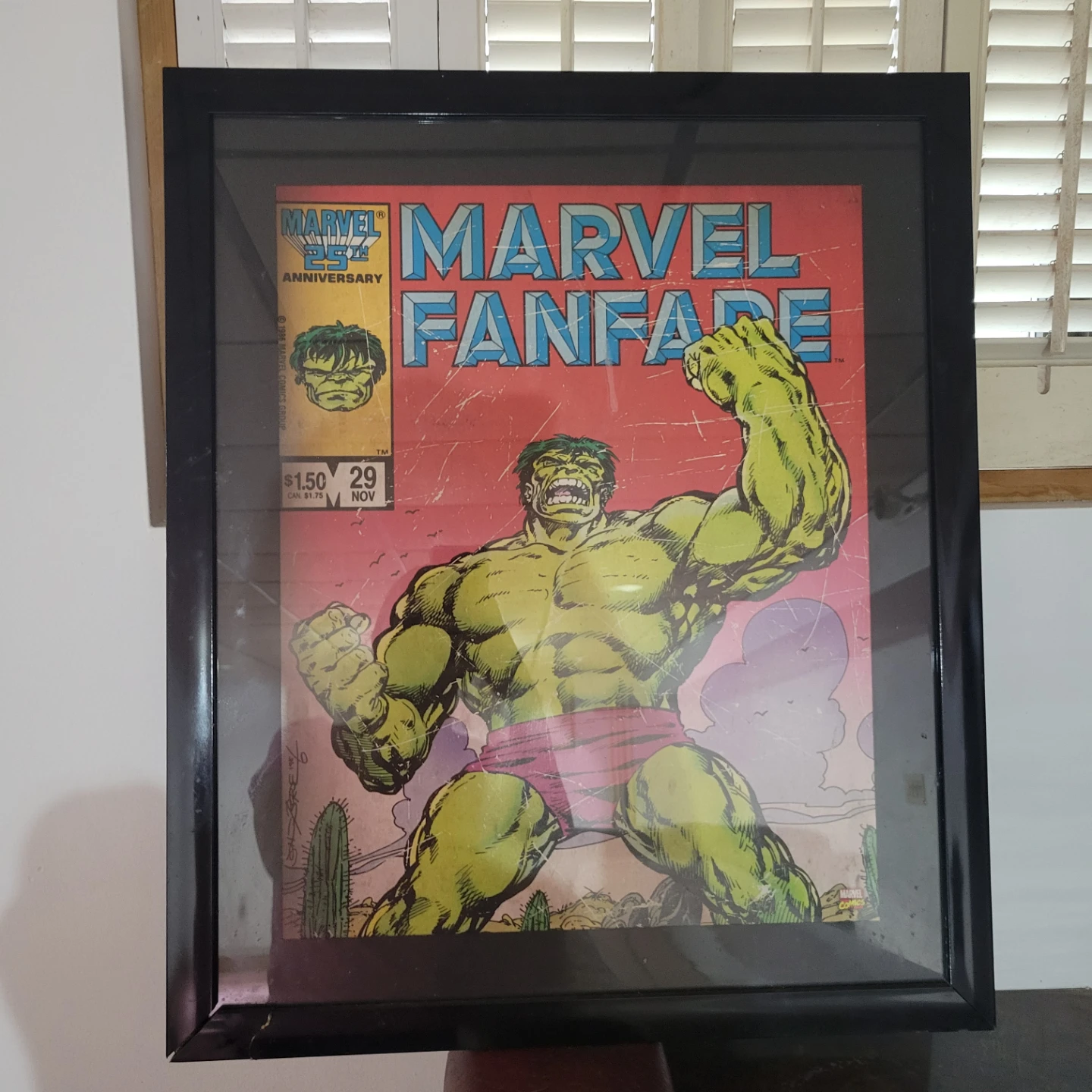 Marvel Fanfare Issue 29 The Hulk Comic Book