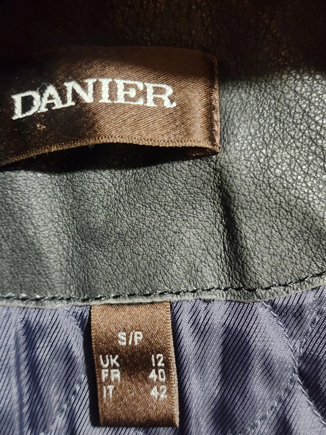 Womens Danier Moto Leather Jacket - photo 4