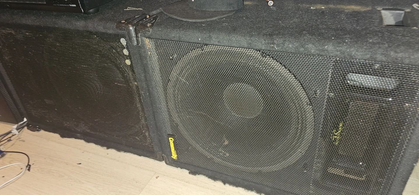 PA speakers