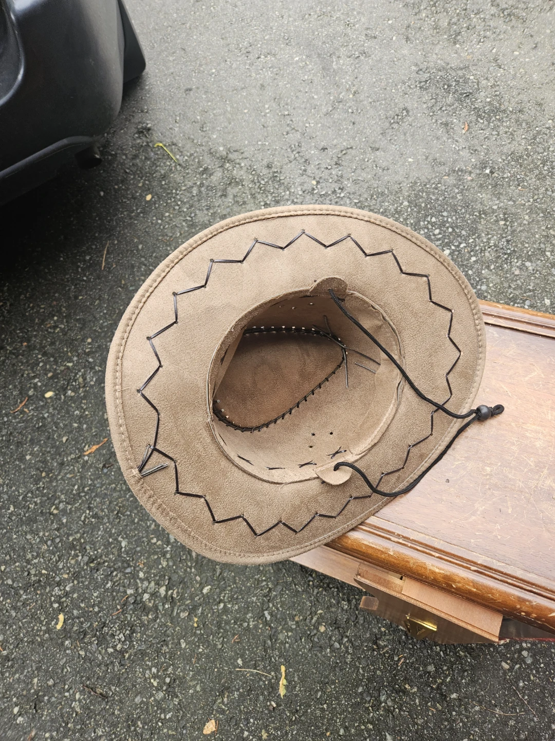 Tan Faux Suede Cowboy Hat - photo 4