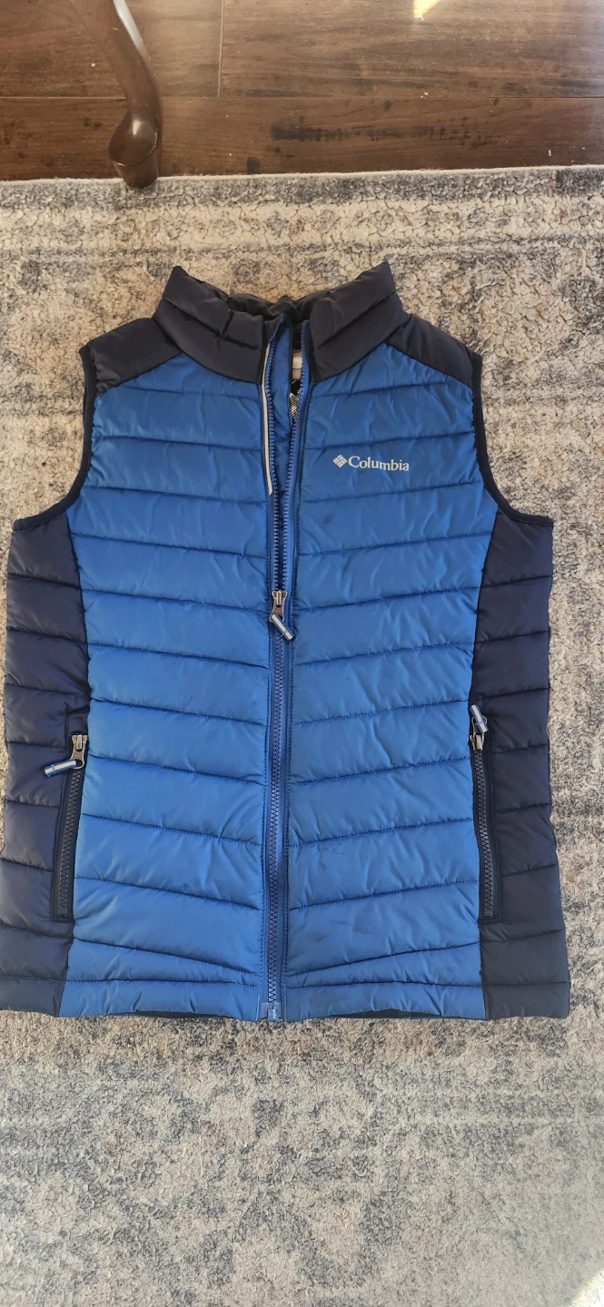 Columbia Omni-Heat Vest - Blue Boys - Size M