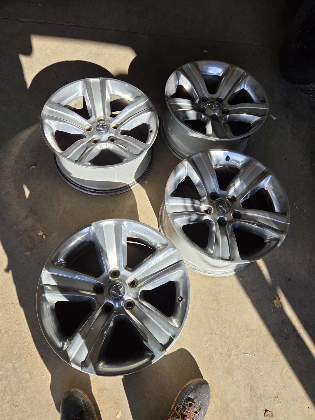 Ram 1500 OEM rims...excellent condition