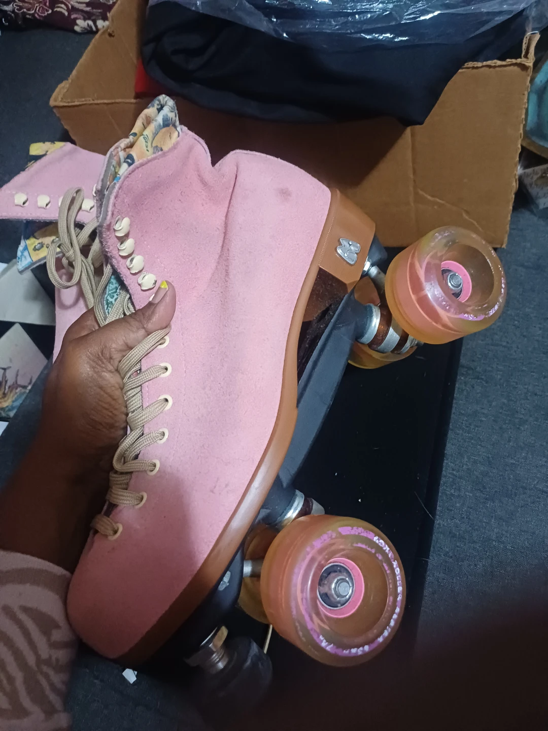 Pink Candi Girl Roller Skates
