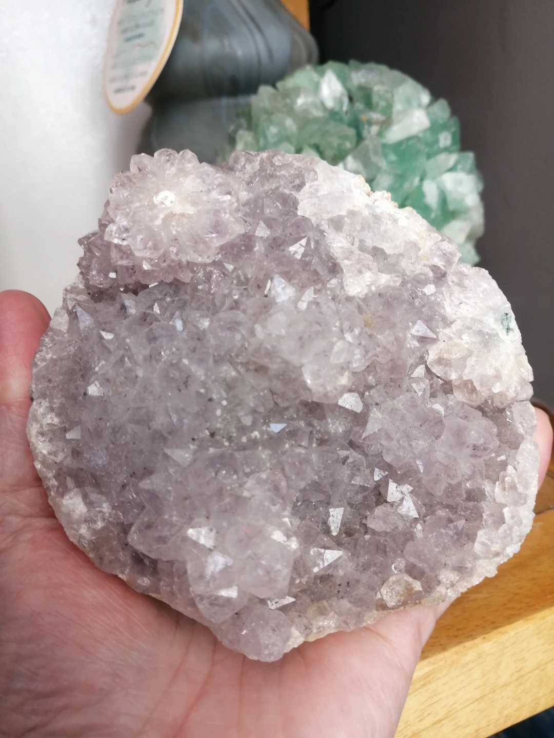 Dendritic Amethyst Cut Base