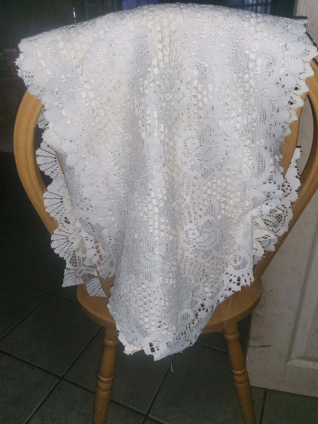 ( 6 )White Vintage Lace Doily - photo 2
