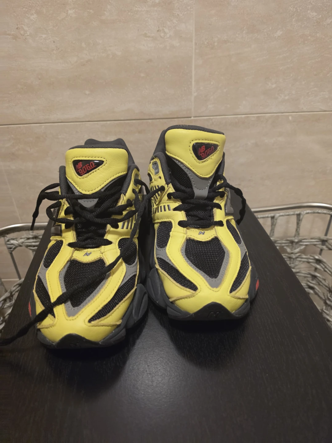 New Balance 9060 Yellow Black Sneakers - photo 3