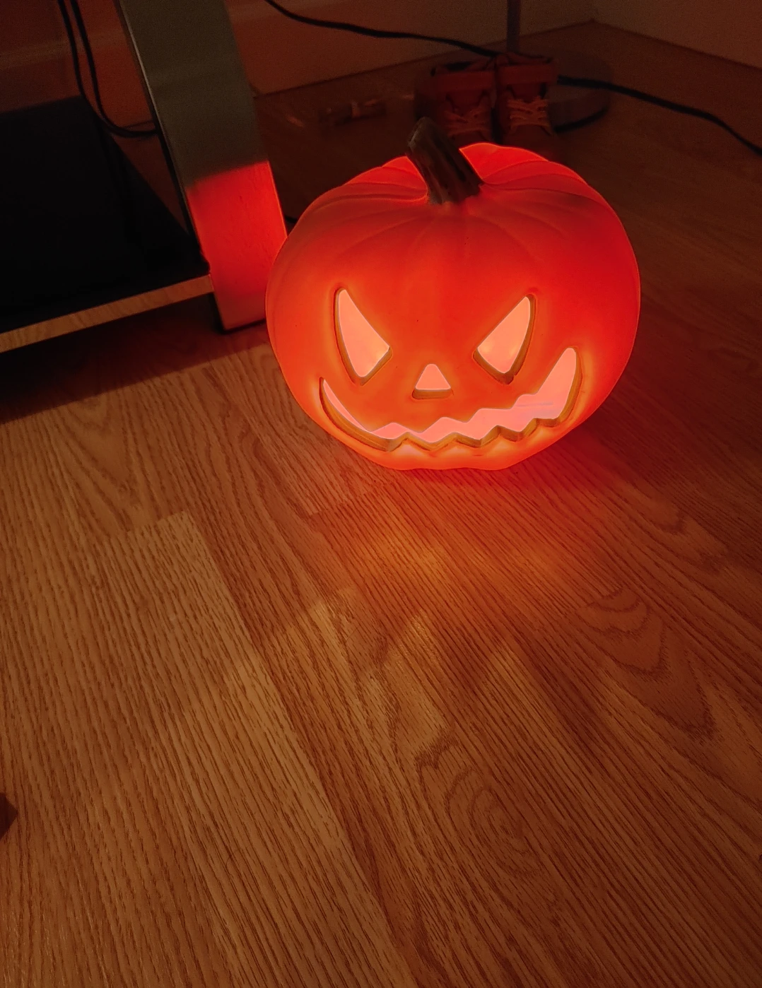 Light-up Jack-o'-lantern decoration electric lantern - photo 2