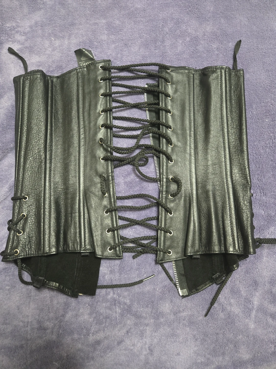 Leather corset - photo 2