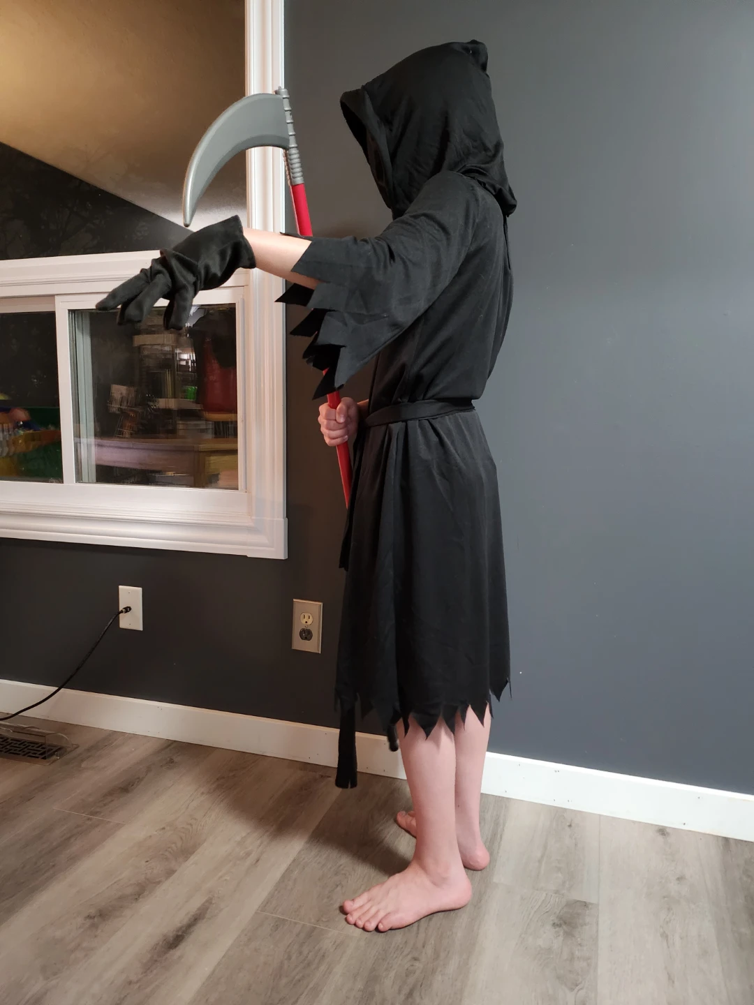 Kids Grim Reaper Costume Size- (Small 4-6) - photo 3
