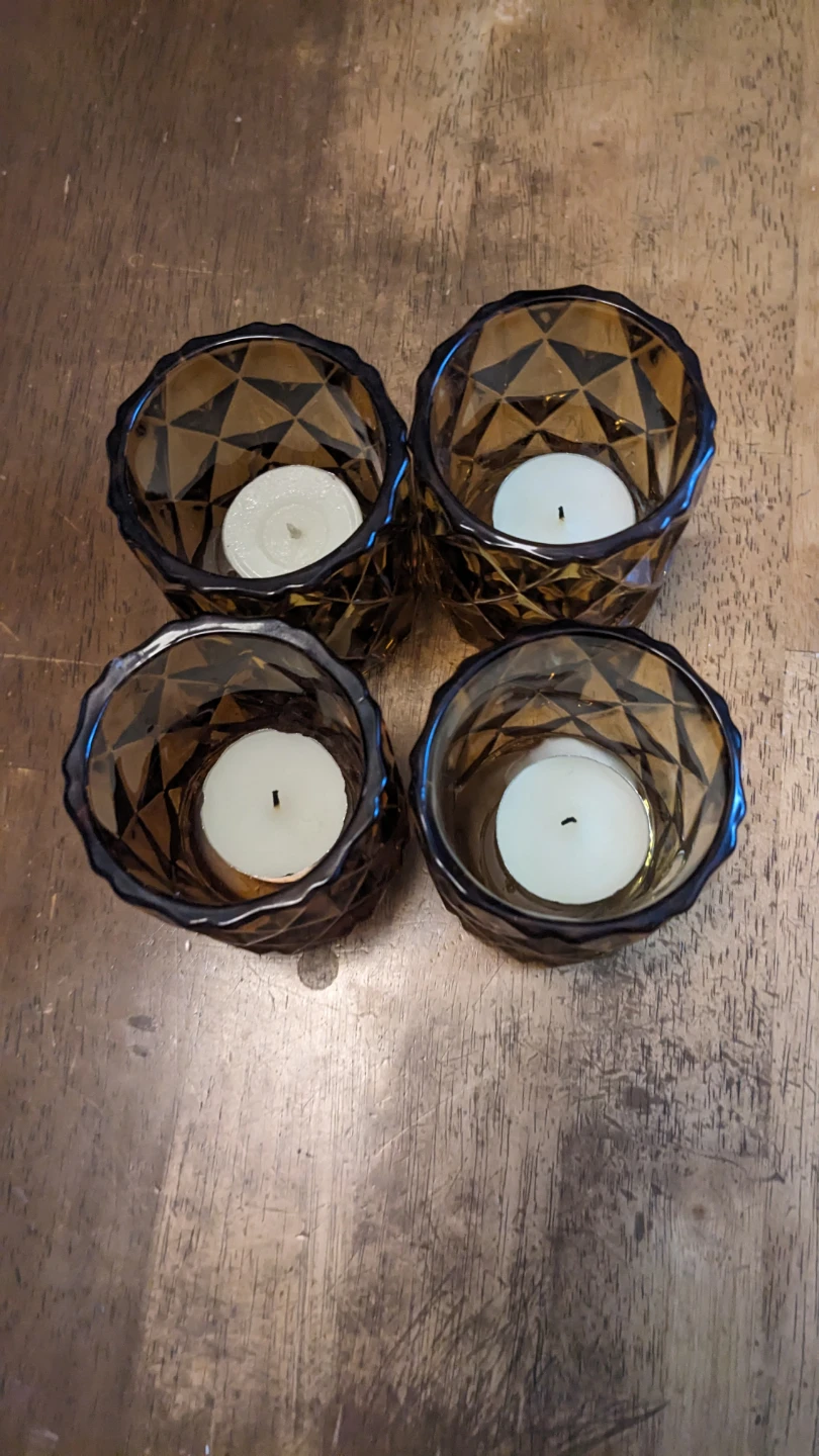 Set of 4 CB2 Betty Tealight Holders - photo 2