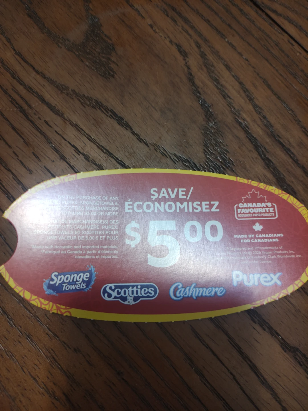 $5.00 Saving Coupon #free