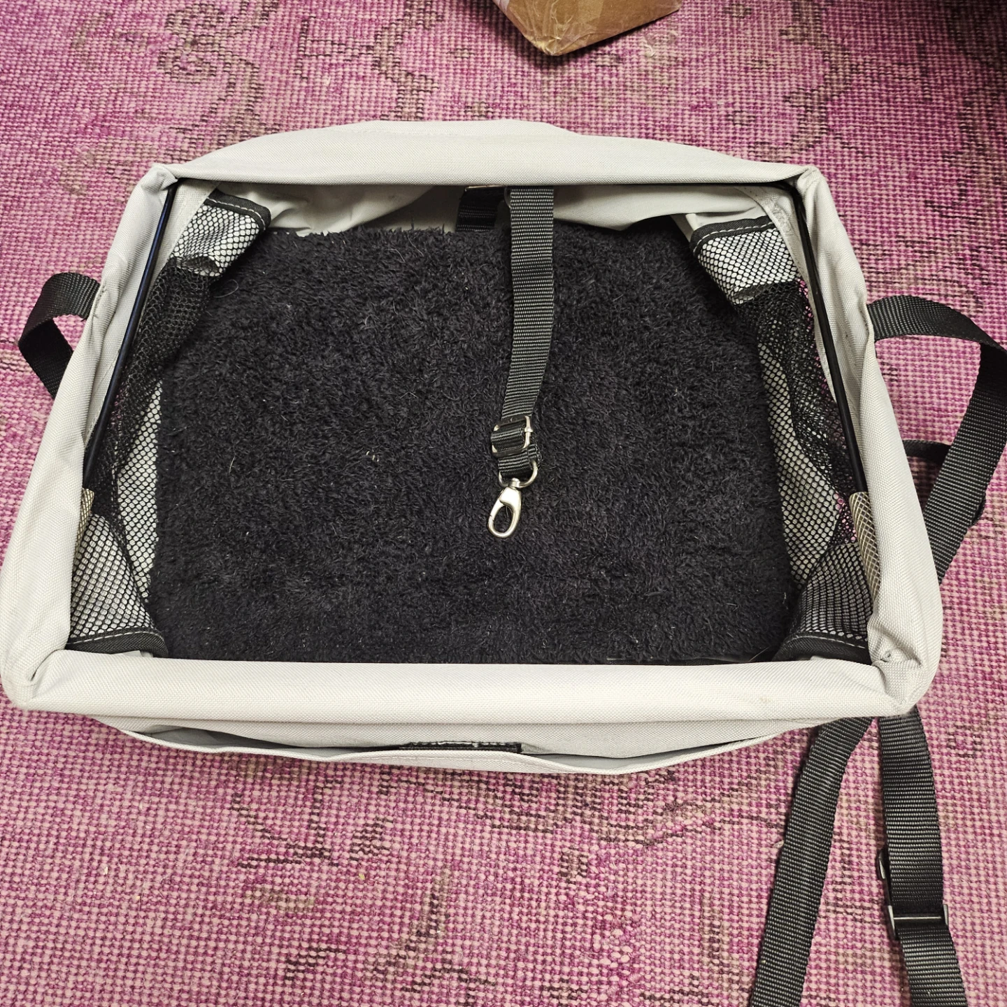 Grey Pet Car Booster Seat - photo 4