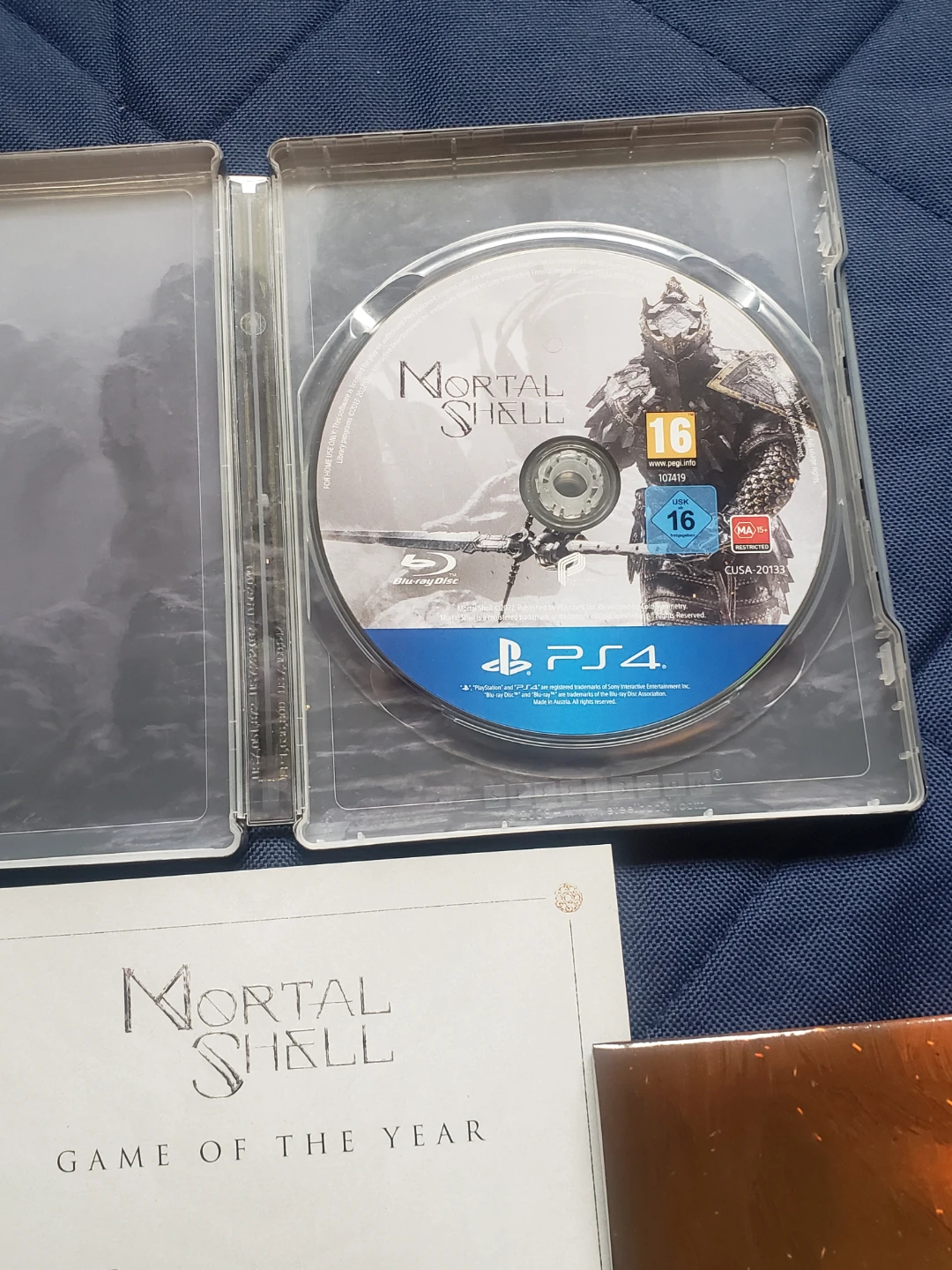Ps4 Mortal Shell Game Of The Year Deluxe CIB - photo 3