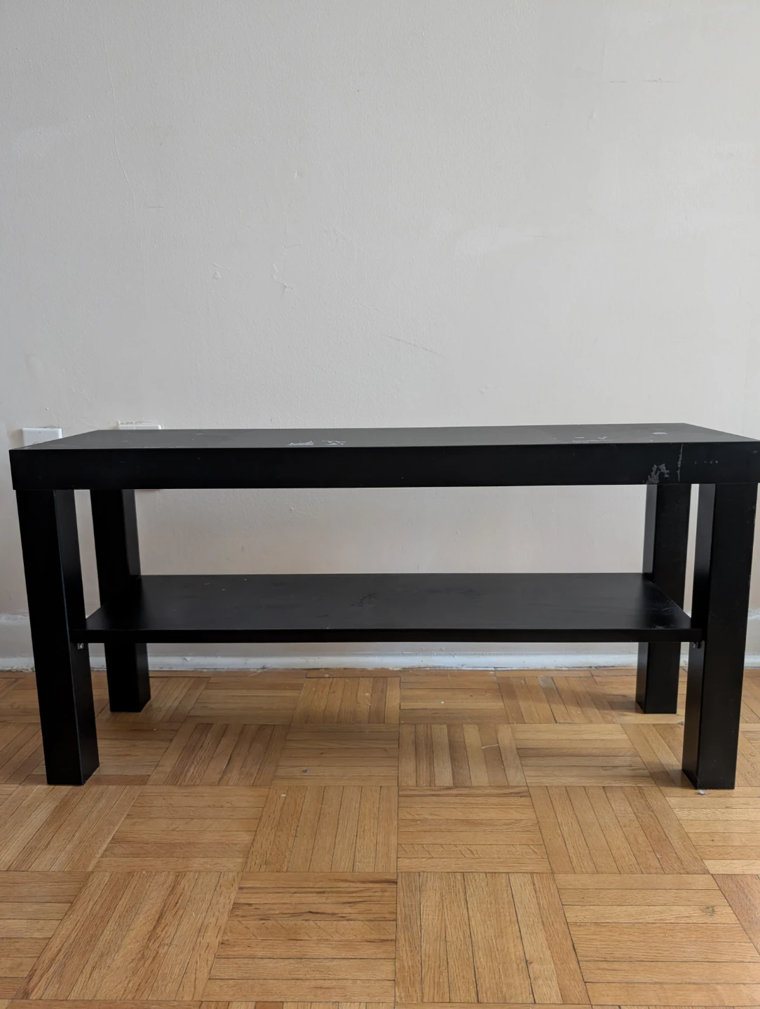 Black TV Media Bench