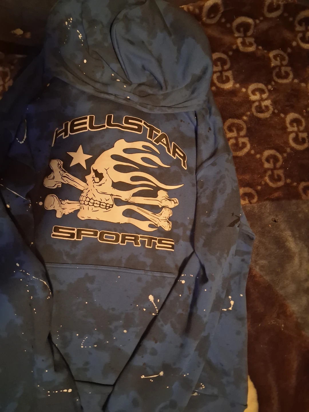 Hellstar Sports Blue Hoodie - photo 2