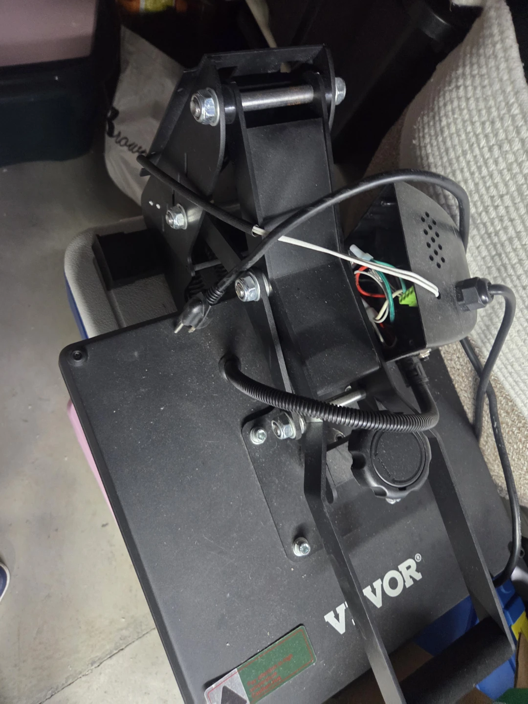 VEVOR Heat Press Machine as is wiring issue - photo 2