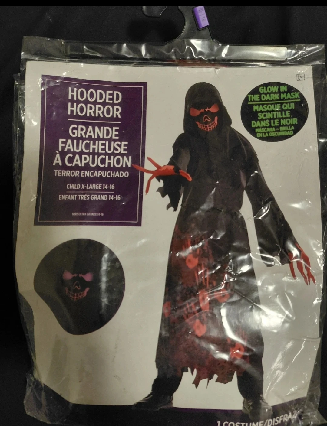 5-piece set Hooded Horror Costume - photo 2