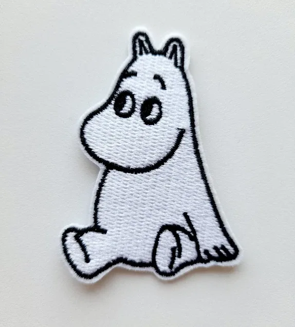 Moomin Embroidered Patch iron on applique