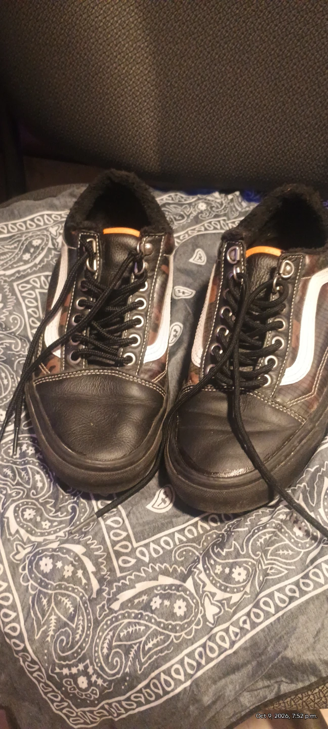 Vans Old Skool MTE Black Camo Sneakers