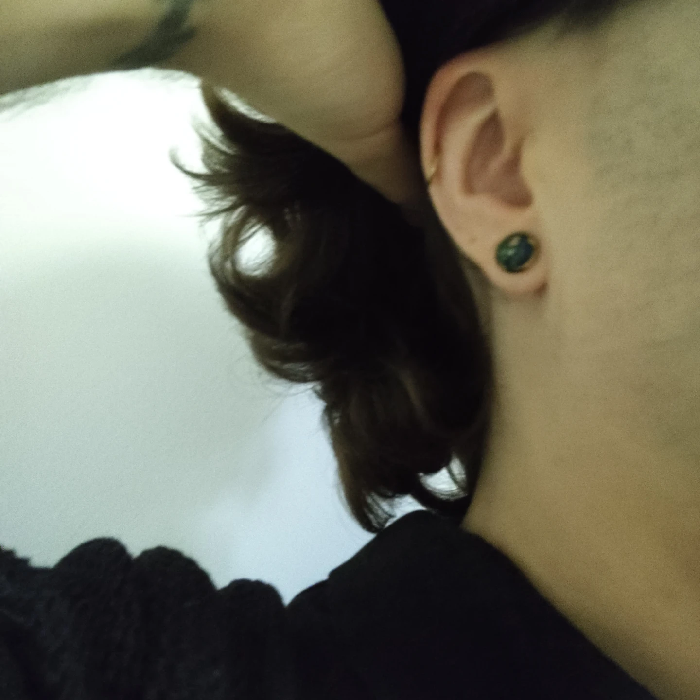 Resin stud earrings - photo 3