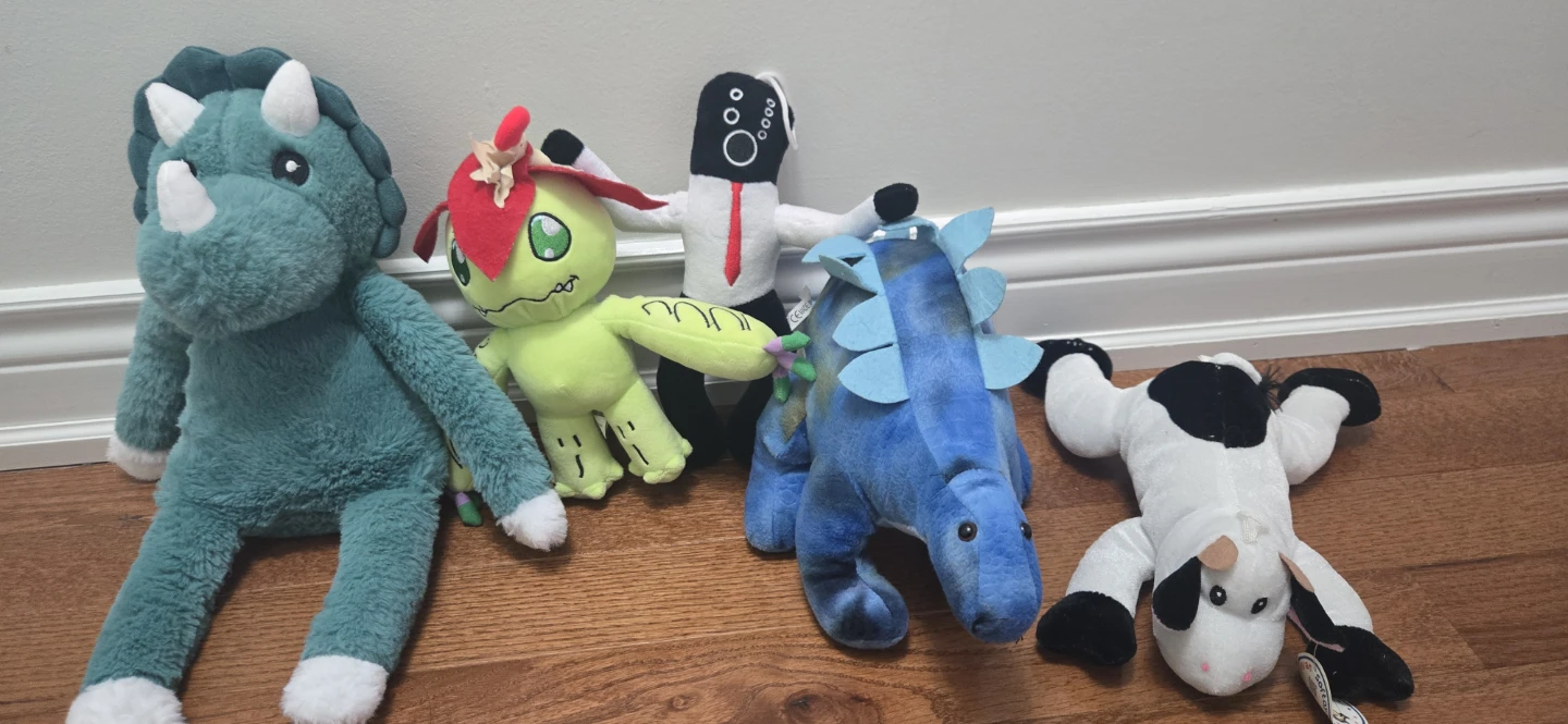 Assorted Plush Toys send me offers