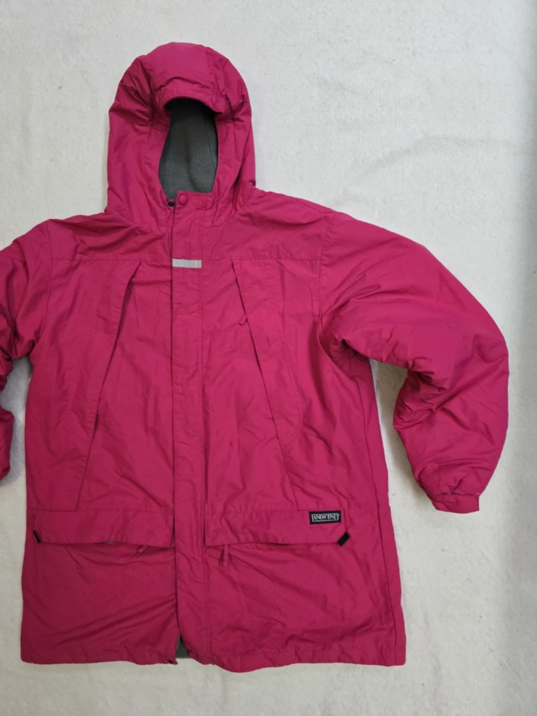 Lands' End Pink Winter Jacket