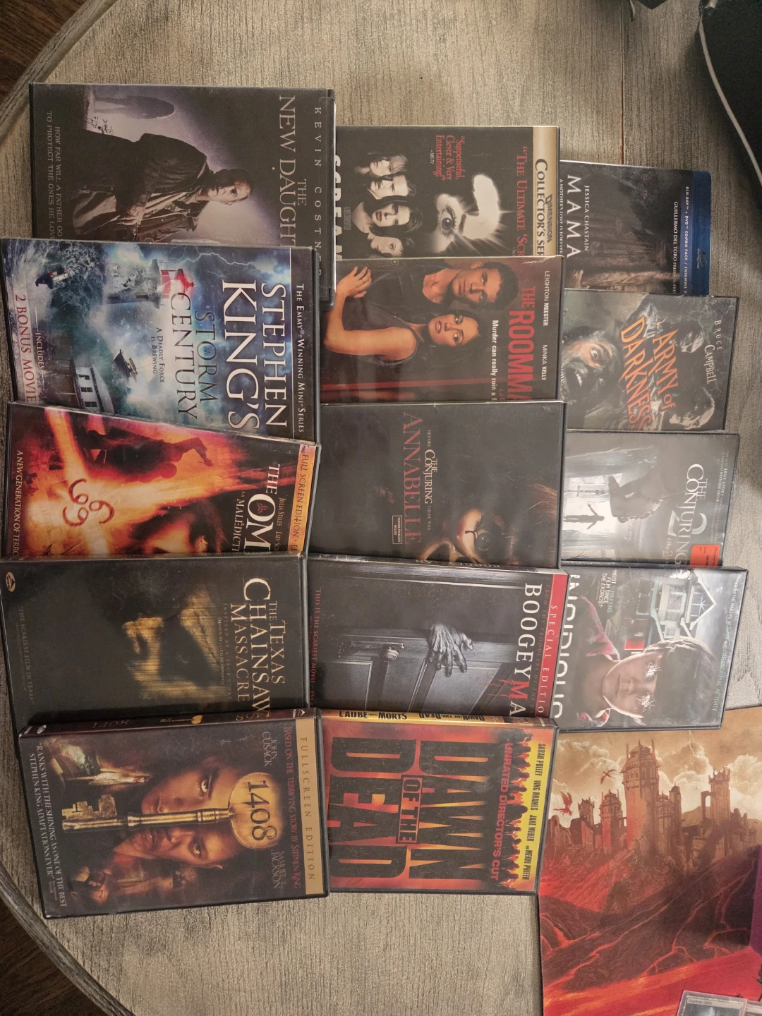 Collection of 12 Horror DVDs