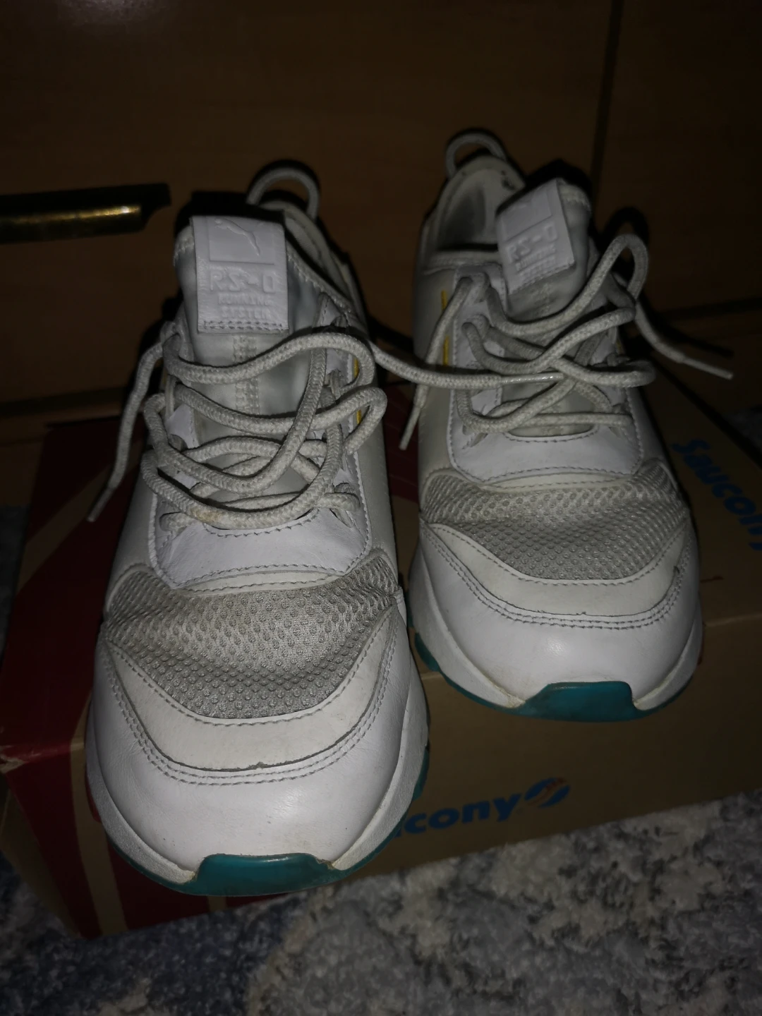 Puma RS 0 Play sneakers used size 8 mens - photo 3