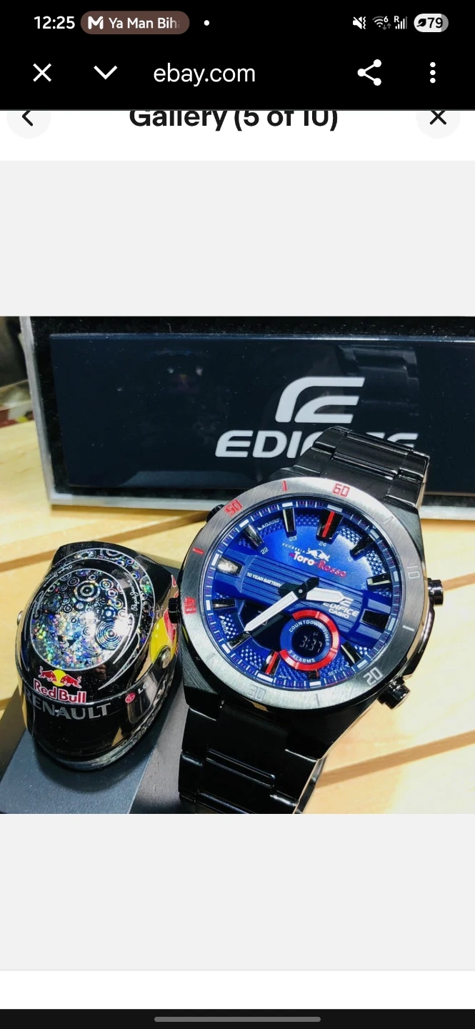 Casio Edifice Scuderia Toro Rosso Limited Edition Watch - photo 2