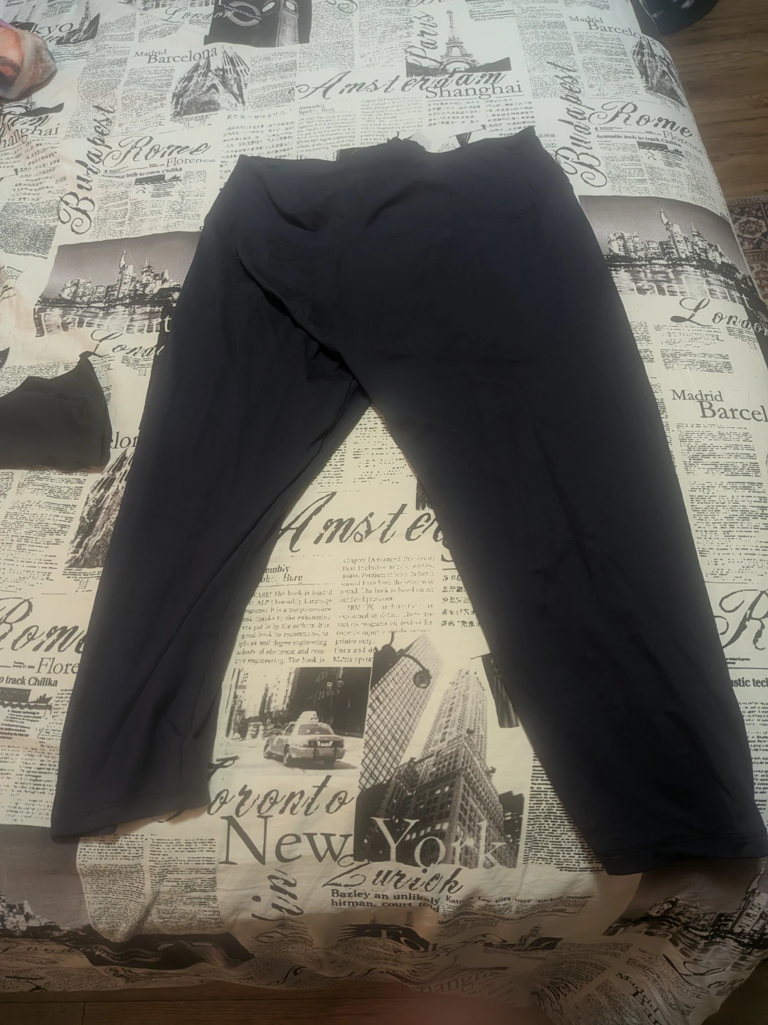 blue activewear pants. Pick up in St Albert