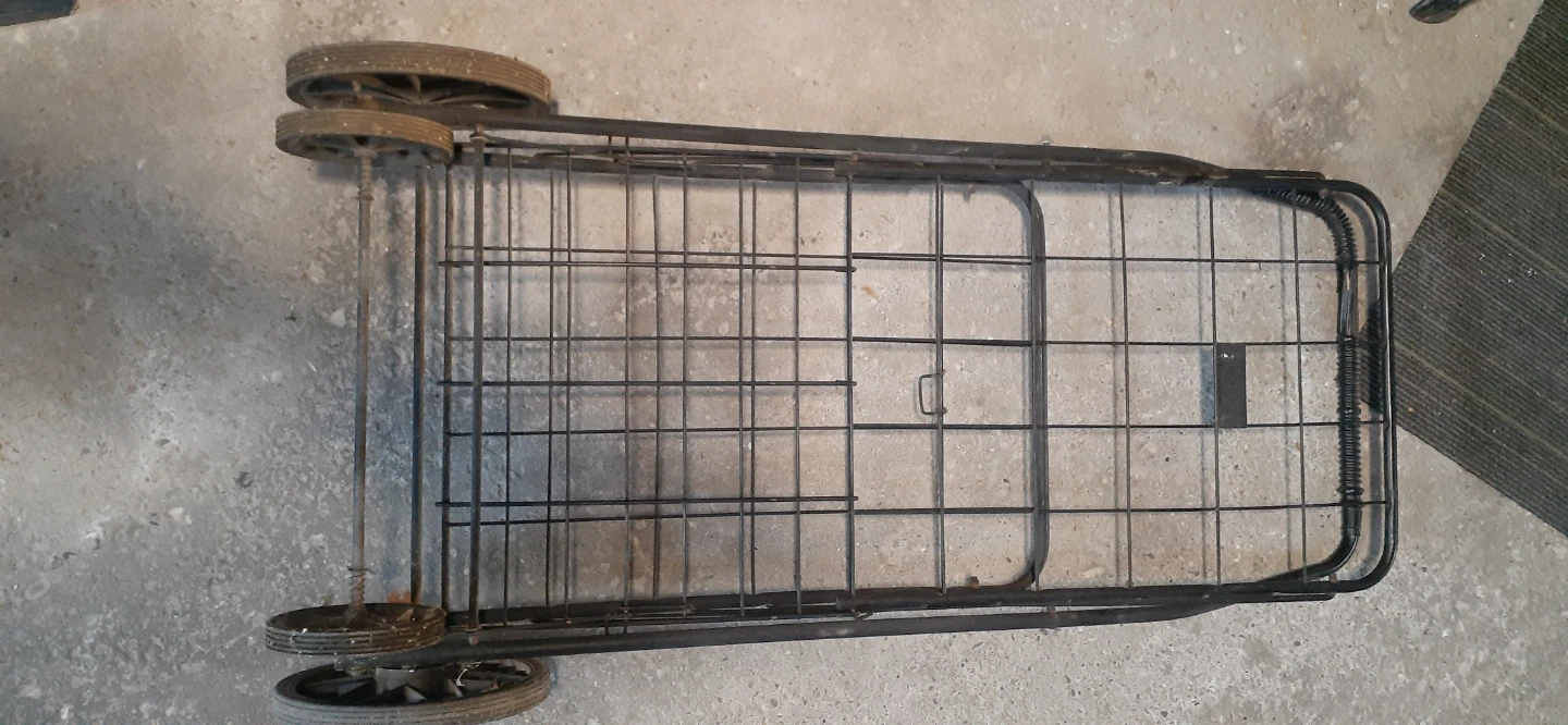 Metal Collapsible Shopping Cart - photo 5