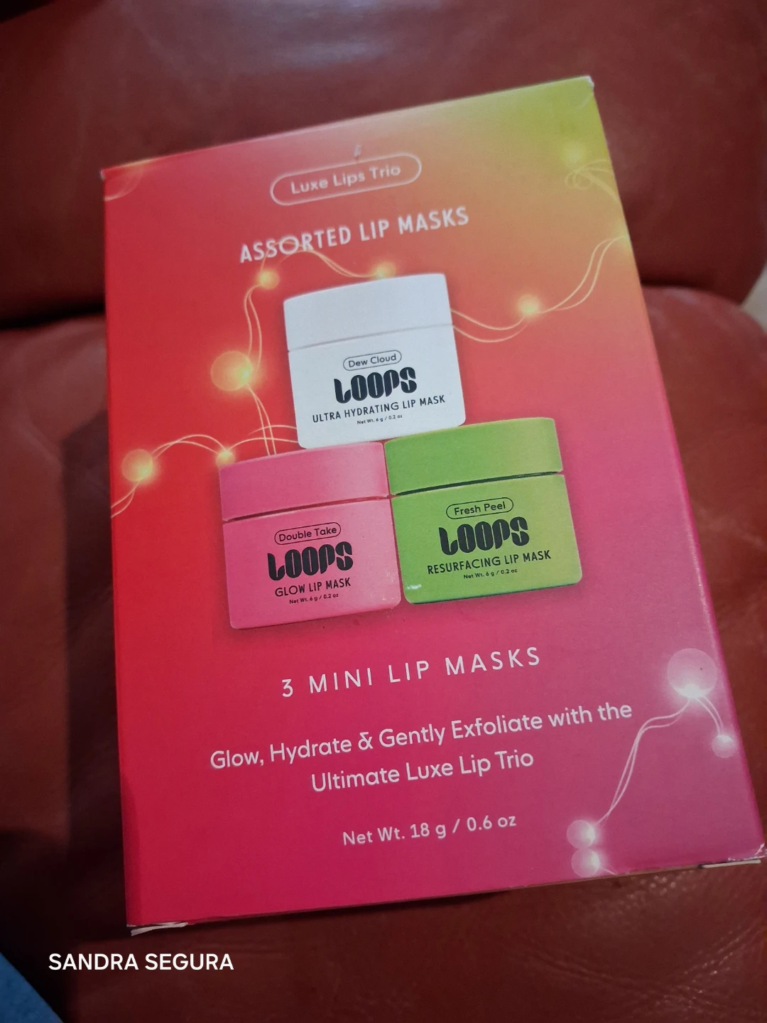 LOOPS Luxe Lips Trio Assorted Lip Masks