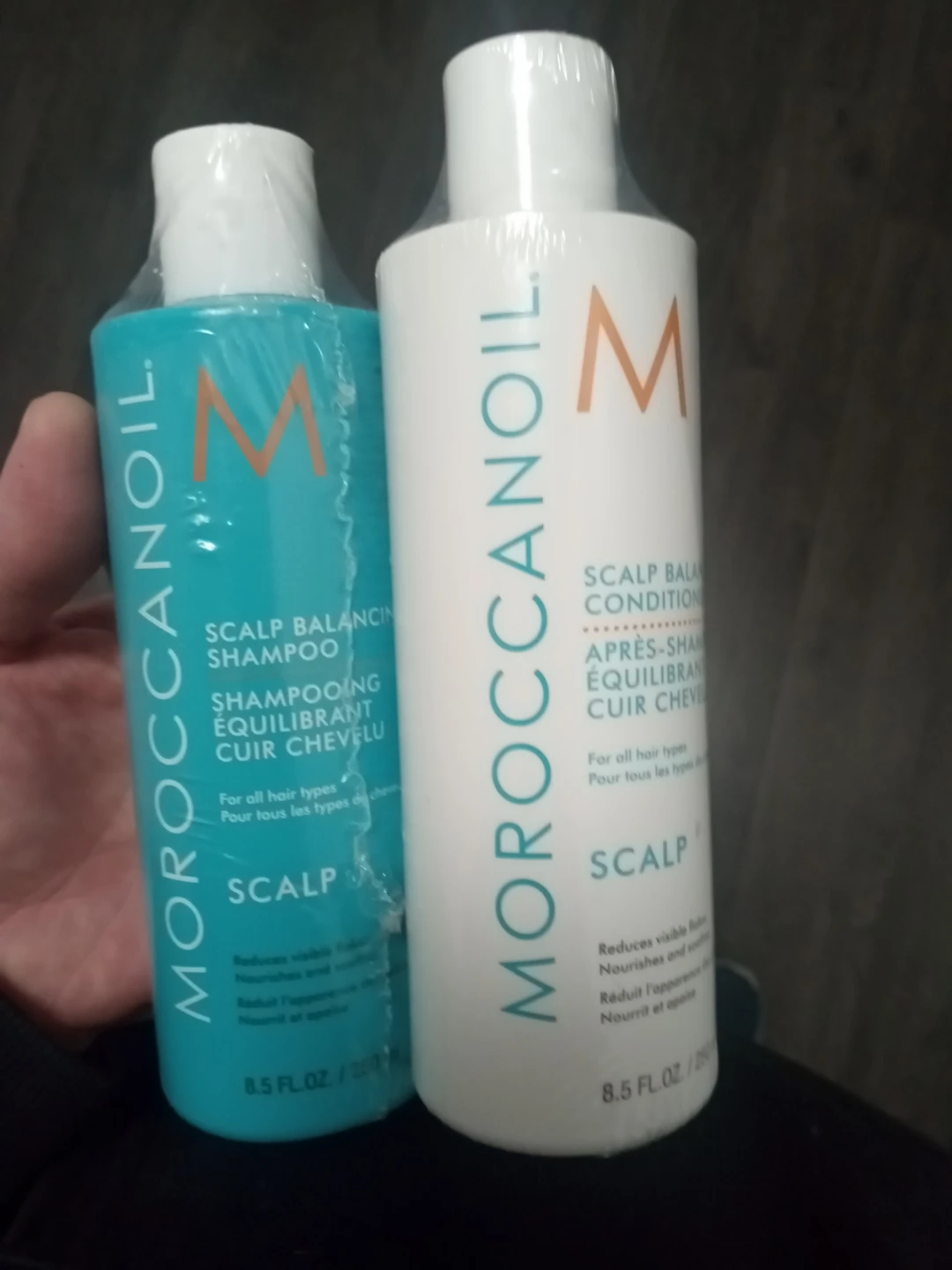 Moroccanoil Scalp Balancing Shampoo and Conditioner Set - photo 3
