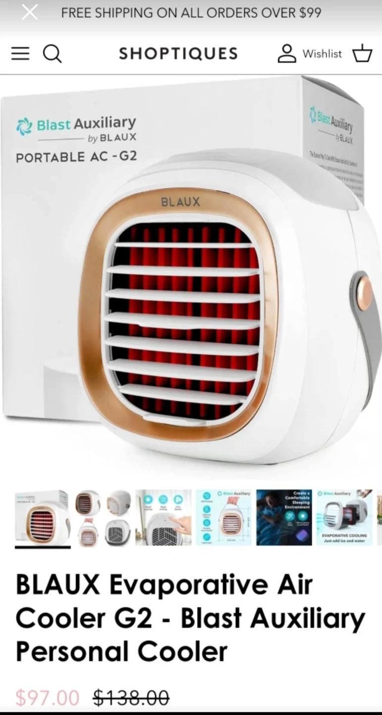 Blaux Portable AC Cooler - photo 5