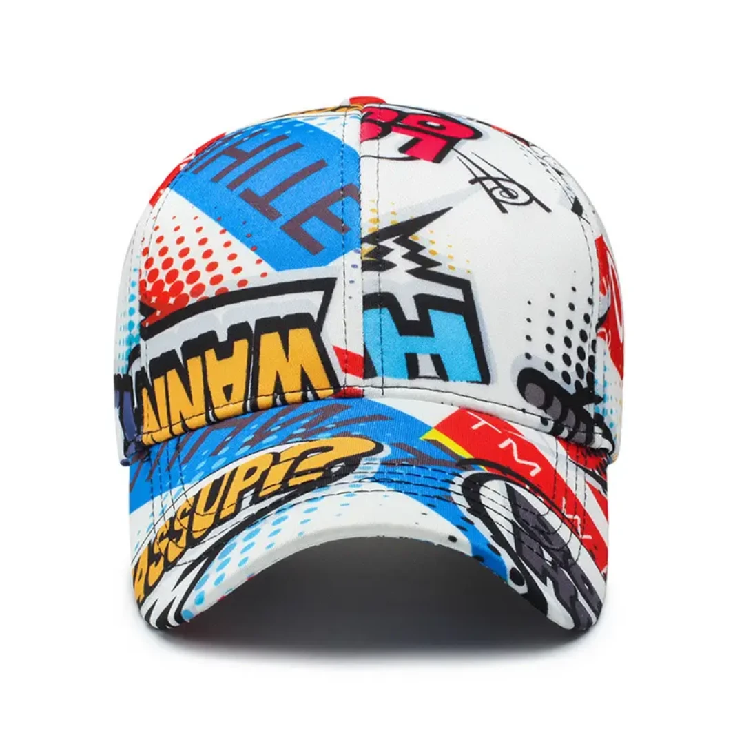 Comic Print Baseball Cap - photo 4