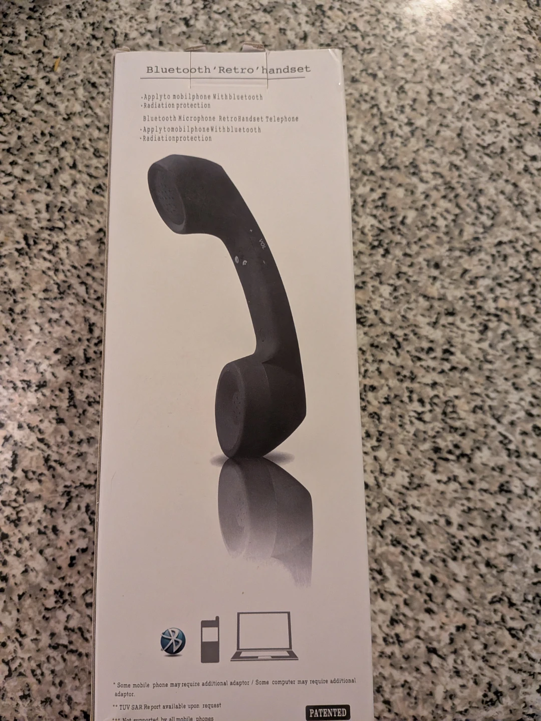 NFXSL Bluetooth Retro Handset - Red - photo 2