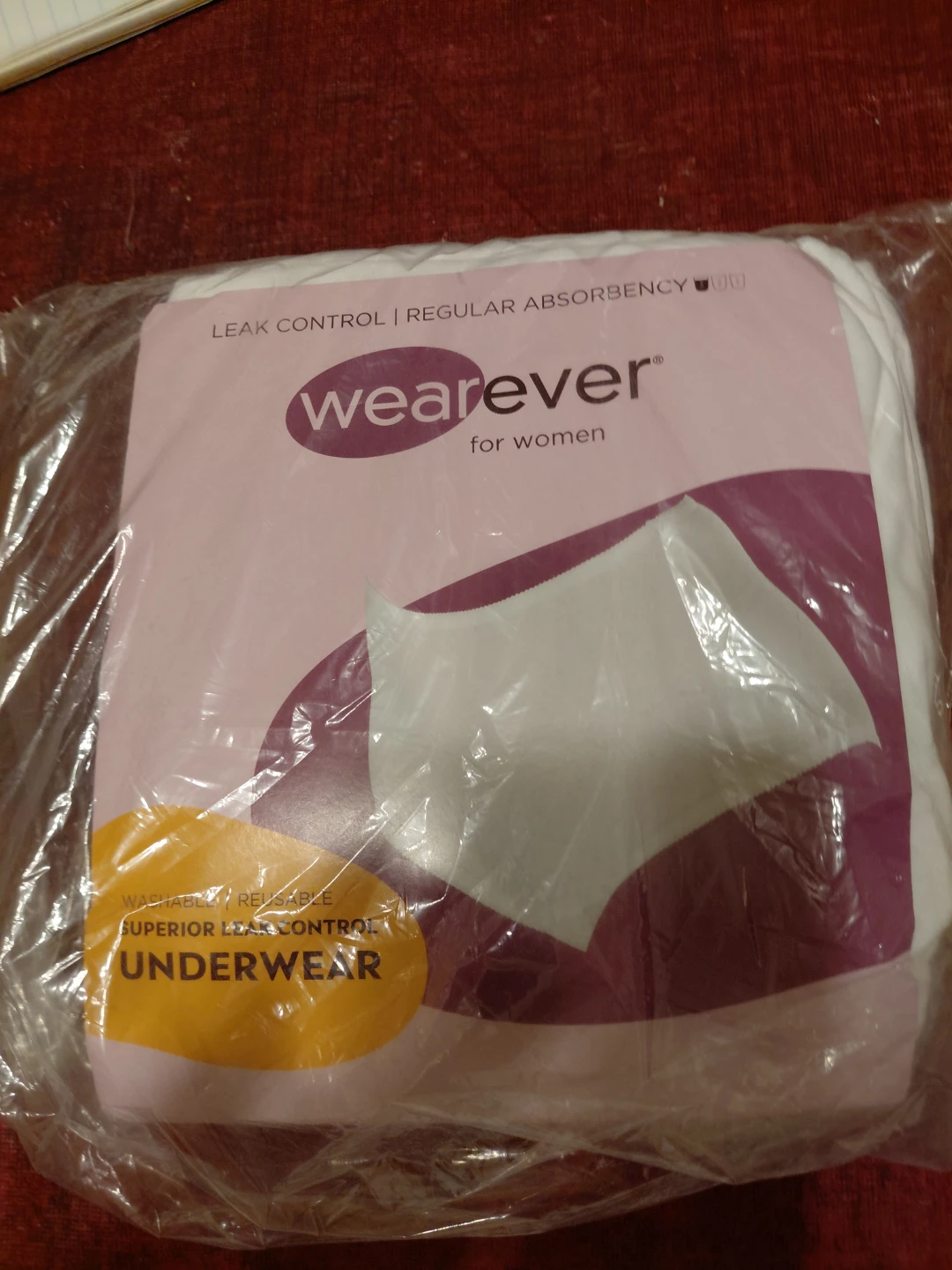 Wearever Washable Reusable Underwear