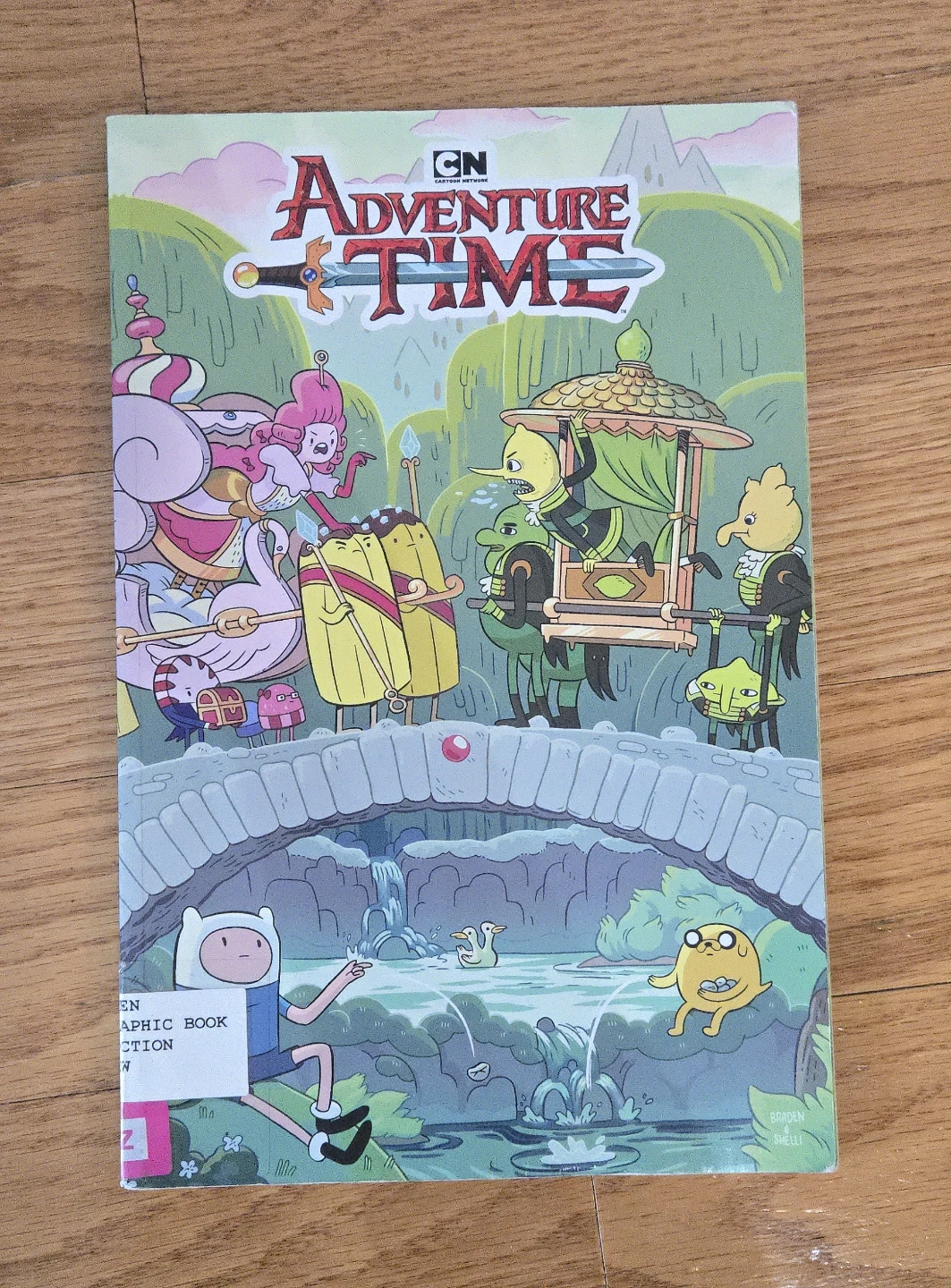 Adventure Time comic book in full colour